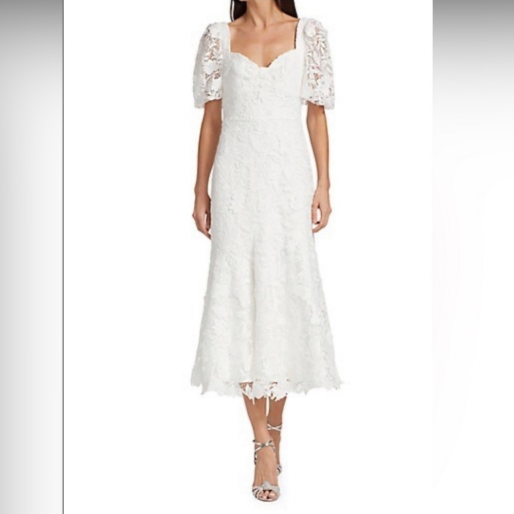 Monique lhuillier White Dress